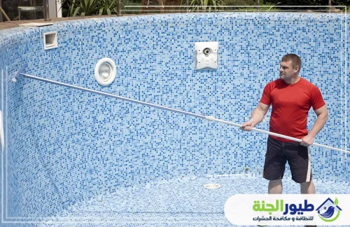 تنظيف مسابح في دبي 0566909564 شركة طيور الجنة خدمة متكاملة لـ تنظيف مسابح في دبي. فريق مختص لتعقيم الأرضيات وفحص الفلاتر لضمان أداء مثالي ومياه نقية دائماً.