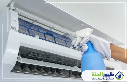 نقدم خدمة تنظيف مكيفات دكت في العين تعقيم الفلاتر وإزالة الغبار بمهارة لضمان هواء صحي وأداء تبريد مثالي.