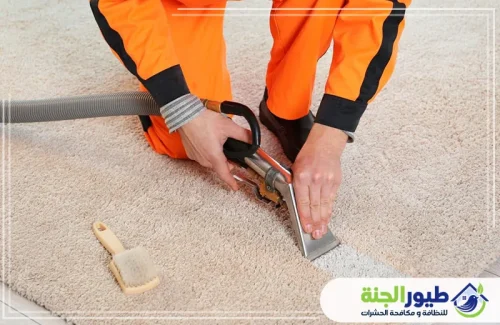 استعد بياض سجادك الناصع مع خدمة تنظيف السجاد الأبيض في أبوظبي؛ تقنيات متطورة لإزالة أصعب البقع والاصفرار بدقة