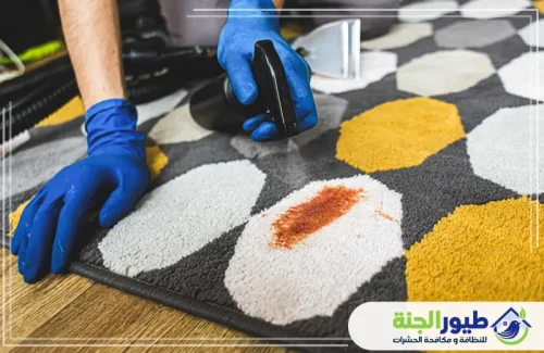 أفضل خدمات تنظيف السجاد الأبيض في الشارقة. إزالة أصعب البقع بدقة واحترافية عالية.